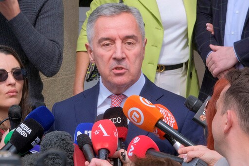 Long-serving Montenegro President Seeks Reelection