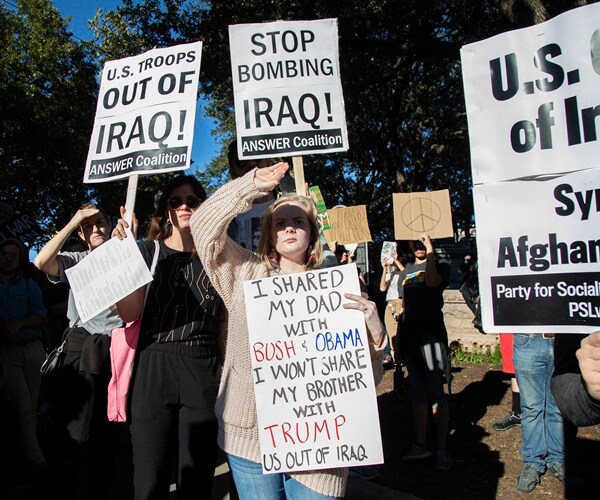 Protests Across US Condemn Action in Iran and Iraq