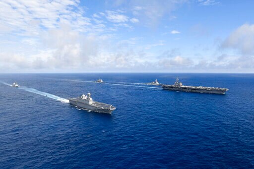 US, S. Korean Navies End Key Exercise amid N. Korea Tension