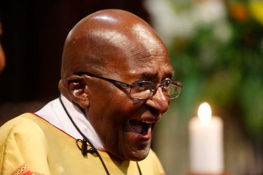 Nobel Laureate Tutu Celebrates 85th Birthday, Giving Thanks