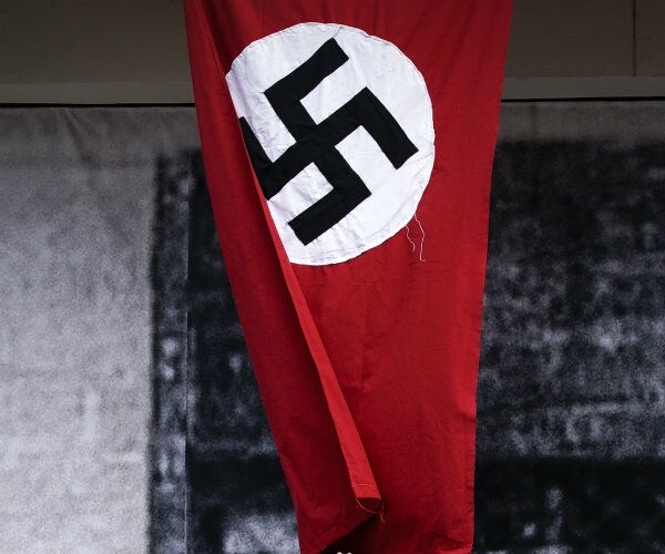 a nazi flag image is shown