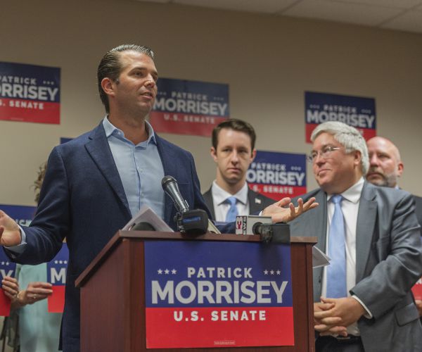 Trump Jr. to Hold Fundraiser for West Virginia's Morrisey