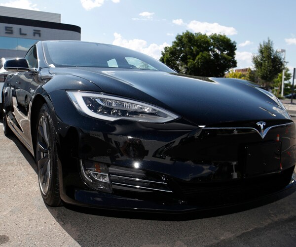 a tesla model s