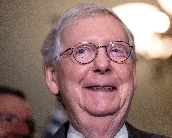 In a Boost, McConnell Backs Senate Bipartisan Gun Deal