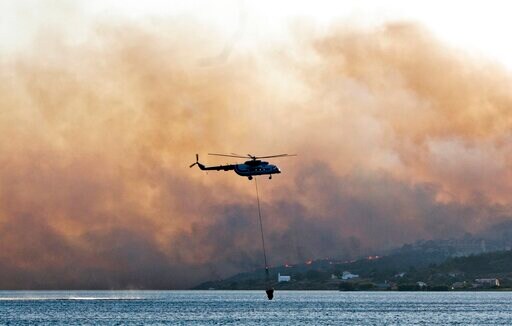 Wildfires Burning across Greece; 2 Arrested for Arson