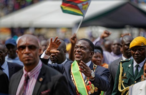 Zimbabwe's New Leader Appoints Cabinet; Ruling Party Favored
