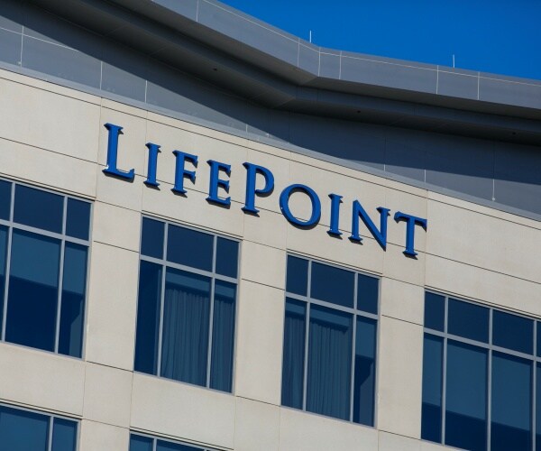 lifepoint logo outside a building in tennessee