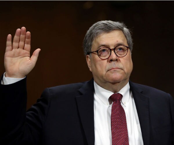 us atty gen william barr being sworn in 
