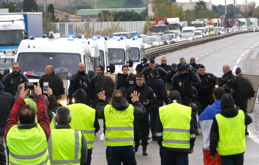 Second Death in French Protests over Fuel Tax Hikes