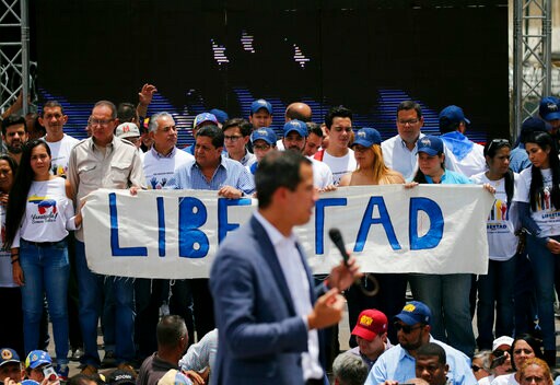 Venezuela's Guaido in Video Calls for Military Uprising