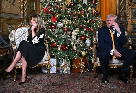 Trump Pitches Lump of 'Clean Coal' to NORAD Santa Caller