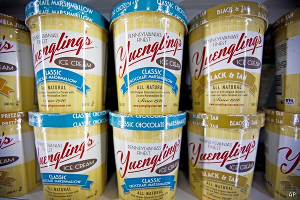 Yuengling Ice Cream Reappears On East Coast After 30-Year Absence