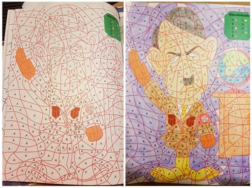 Coloring Book with Hitler Image Pulled from Dutch Stores