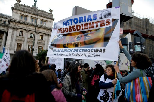 Argentina Dictatorship Children Sorry for Fathers' Crimes