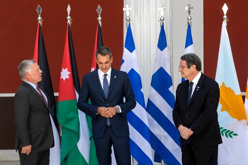 Seeking Mediterranean Allies, Greece Hosts Jordan's King