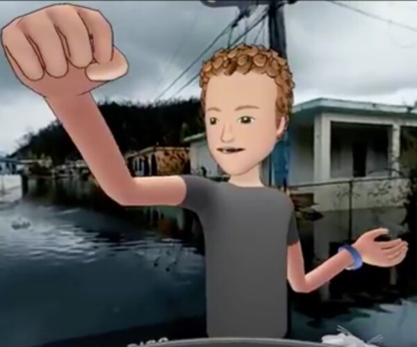 Zuckerberg Sorry for Virtual Tour of Devastated Puerto Rico
