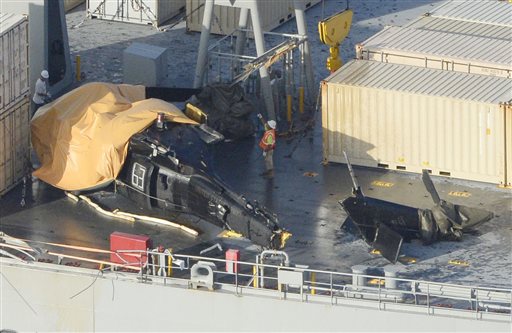 US Army Copter Crash-lands on Ship off Japan Island; 7 Hurt