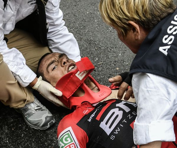 Richie Porte Breaks Pelvis, Collarbone in Tour de France Crash