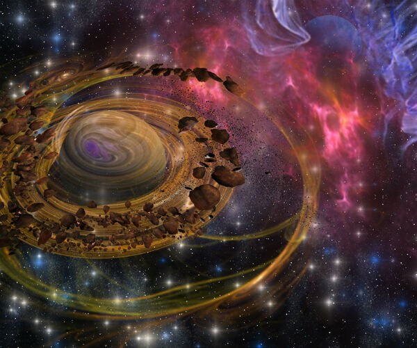 Astronomers Report 1st Image of Baby Planet Being Formed