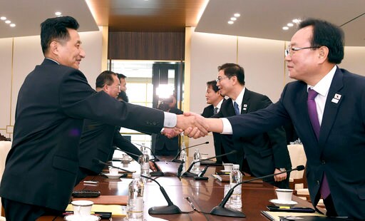The Latest: Koreas to Form Their First Joint Olympic Team