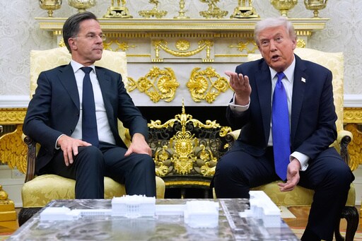 Trump Complains NATO 'wasn't There When we Needed Them' after Talks with Alliance Leader Rutte