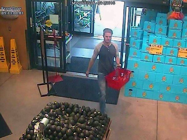 Man Spraying Poison on Food at Michigan Grocery Stores Held