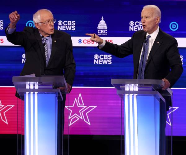 Biden Warns Against 'Bloodbath' Fight With Sanders as Next Contests Loom