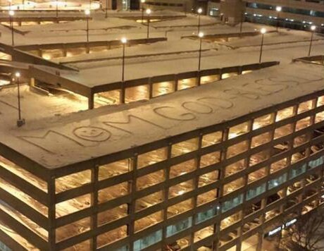 Son Leaves Touching Message in Snow to Cancer-Stricken Mom