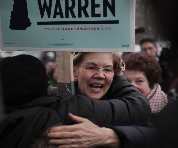 Warren Bets Getting Personal Can Help Her Rebound