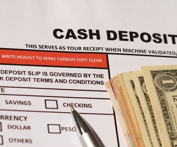 cash deposit after raise 