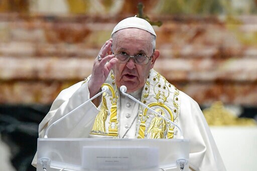 In Easter Speech, Pope Calls Wars in Pandemic 'scandalous'