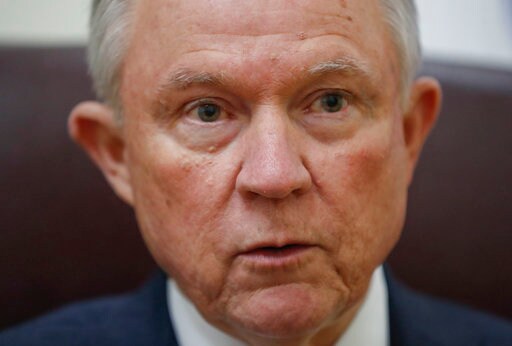 The Latest: AG Hopes Gang Issue Patches Things up with Trump