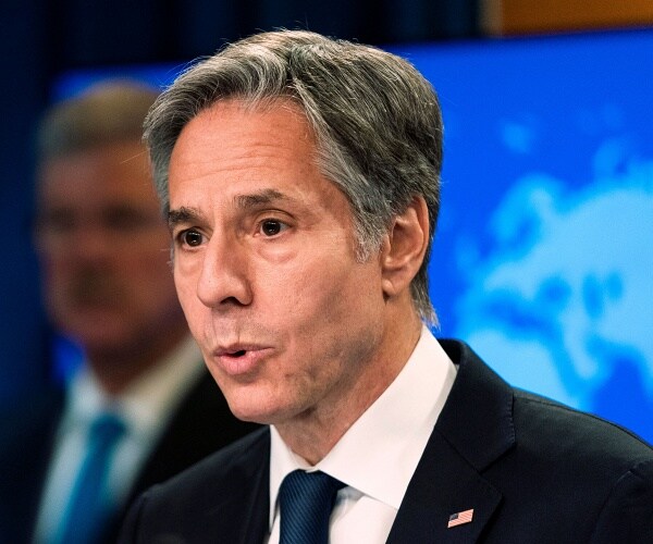 antony blinken speaks to press