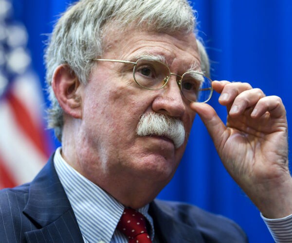 former national security adviser john bolton is shown
