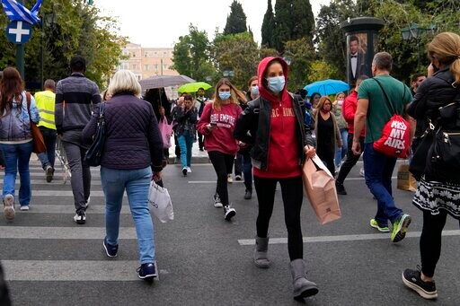 Greece Toughens Restrictions on Unvaccinated as Cases Spike