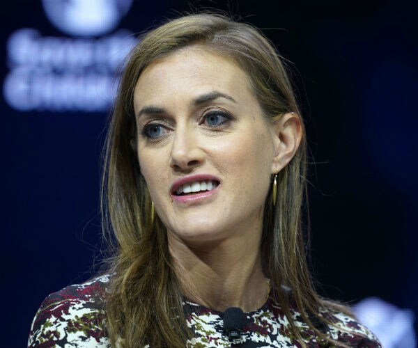 Samantha Vinograd, speaks onstage during a summit in New York.