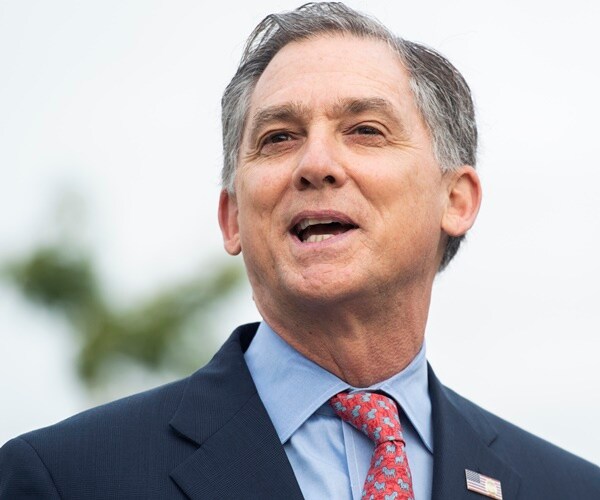 rep. french hill at a tree event