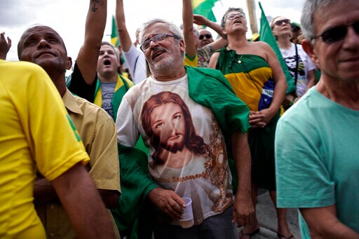 AP Analysis: Pro-Bolsonaro Demos in Brazil Show Gov't Risks