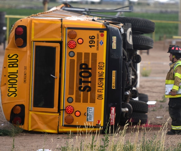 Colorado Bus Crash: Flatbed Truck Ends School Field Trip