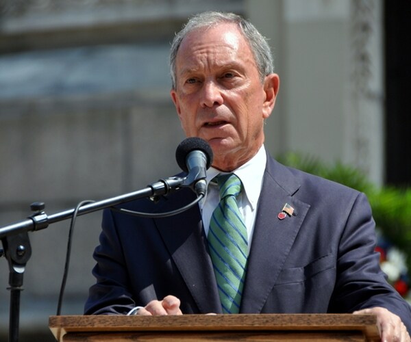 michael bloomberg speaking 

