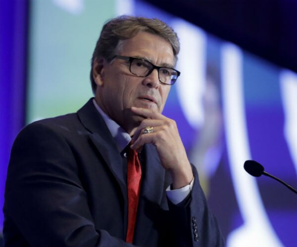 us energy secretary rick perry speaks at the california gop fall convention Sept. 6, 2019, in indian wells, calif. 