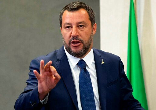 Italy's Salvini Bows to Pressure to Respond on Russia Report