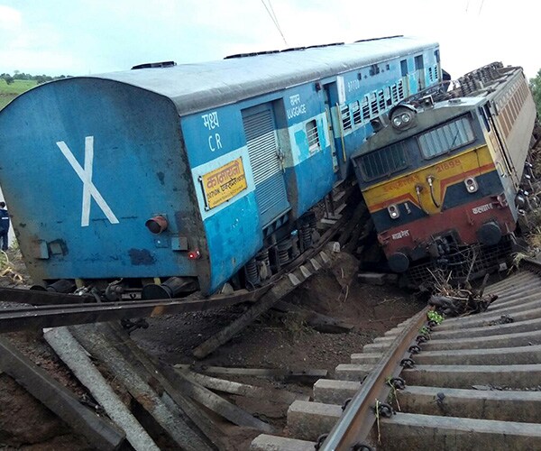At Least 24 Killed, 300 Rescued after Trains Derail in India