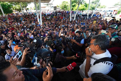 Venezuelans Big Presence in Caravan after Visa Requirement