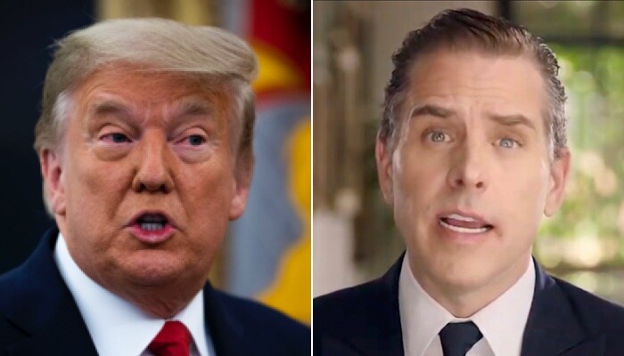 Trump Blasts FBI, DOJ Over Hunter Biden Investigation