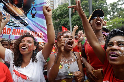 Brazilian Protesters Call for Embattled President's Ouster