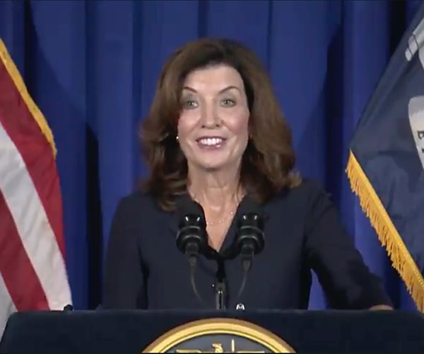 Hochul Says She's Ready to Lead After Cuomo's Exit