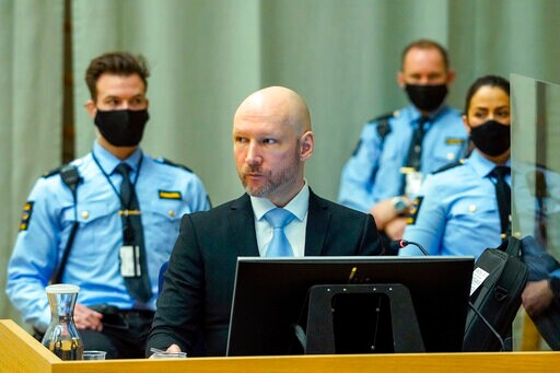 Norway Court Rejects Mass Killer Breivik's Parole Request