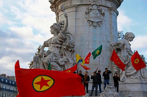 Thousands in Paris Protest Turkey's Kurdish Crackdown