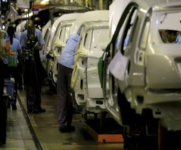 Ford assembly line
